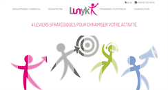 Desktop Screenshot of lunyk.com